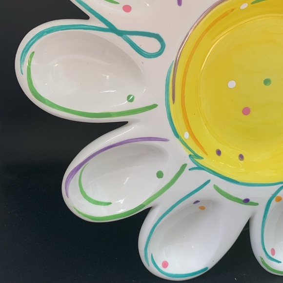 Department 56 Egg Plate! Deviled egg dish. - Picture 3 of 6